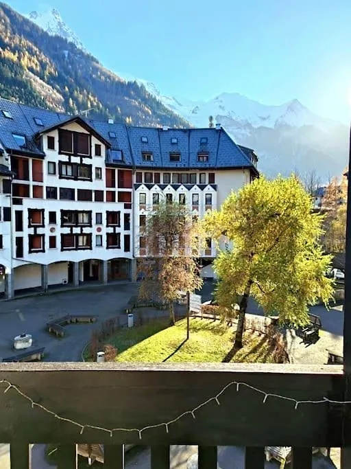Studio Avec Balcon Vue Montblanc Et Parking Gratuit Le Nid Daigle Chamonix Mont Blanc 0*,