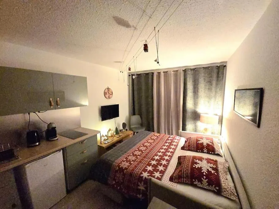 Studio Avec Balcon Vue Montblanc Et Parking Gratuit Le Nid Daigle Chamonix Mont Blanc Apartamento